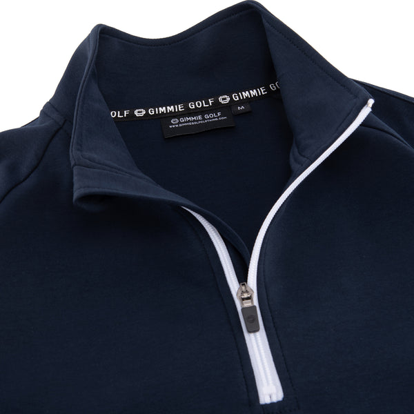 Navy 1/4 Zip Jumper [Delivery from 11th December]
